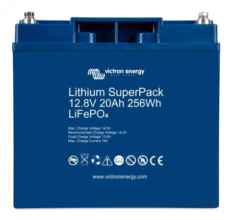 Batterie lithium Victron SuperPack 12,8 V — 20 Ah