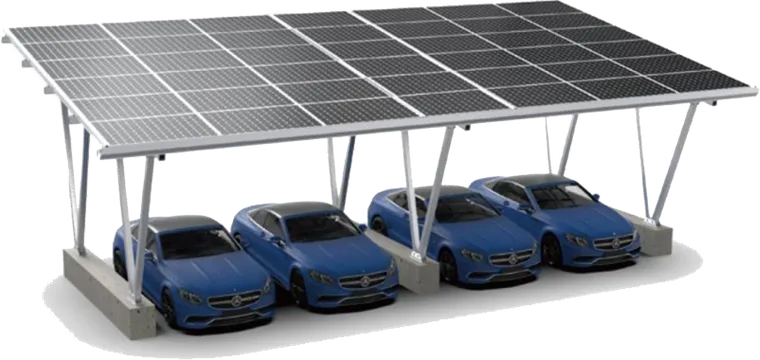 Ombrière solaire pour parking